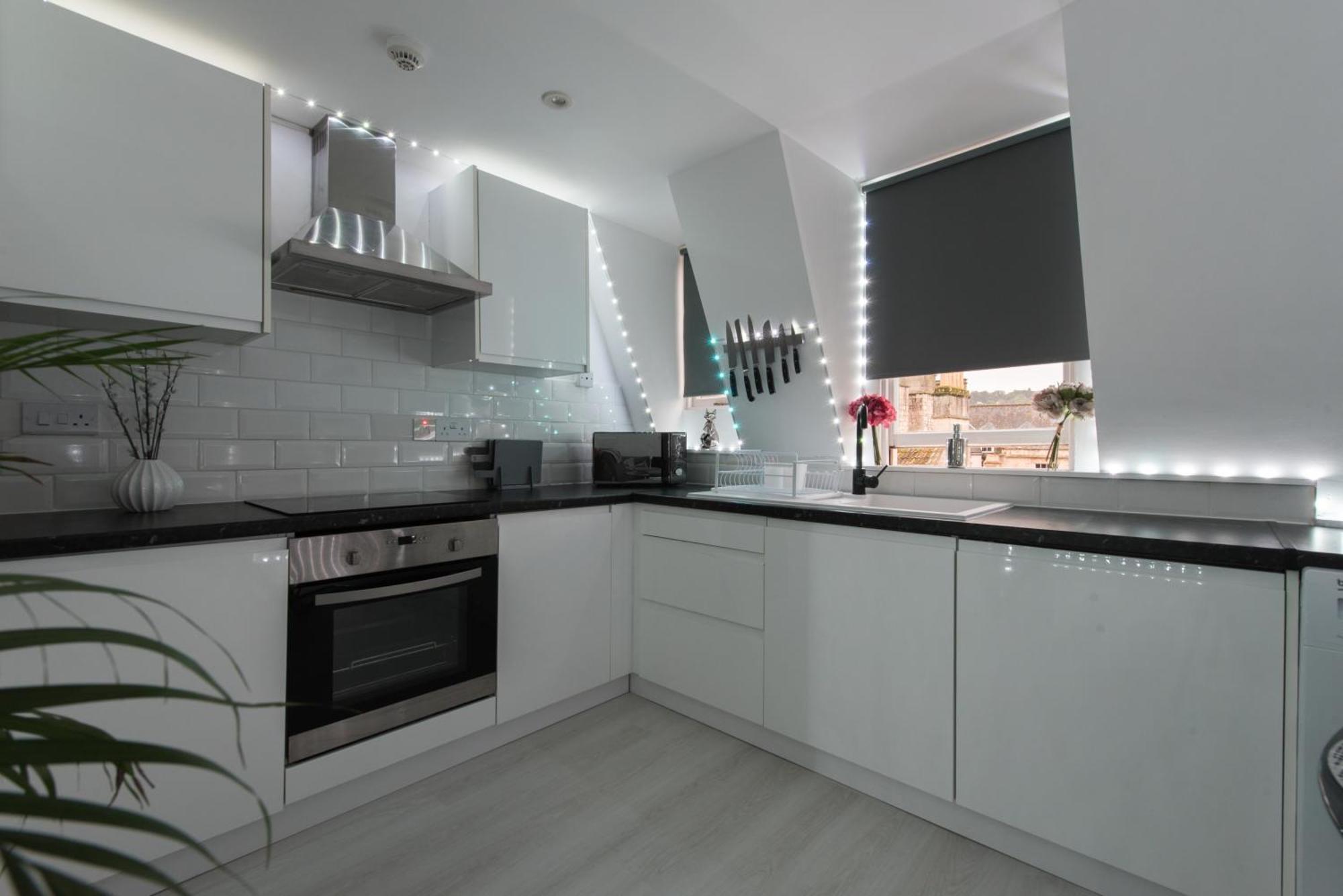 Parade Gardens Boutique Apartments- Central, Grade I Listed, 4K Tvs, Hidden Views Bath Exteriör bild